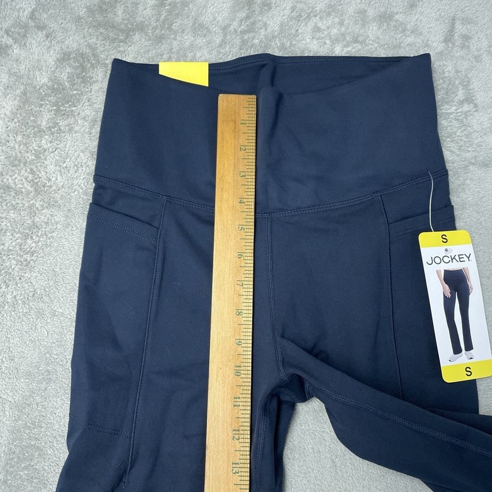 Jockey Women's S Studio Flare Pants Neo Navy H0791 - Picture 5 of 10